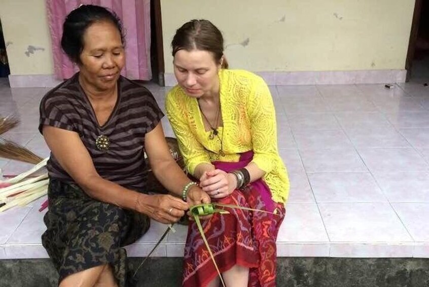 Balinese Offering Making