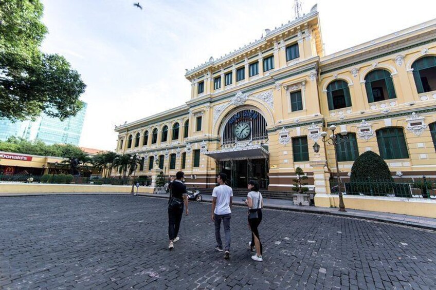 Outside Old Post Office