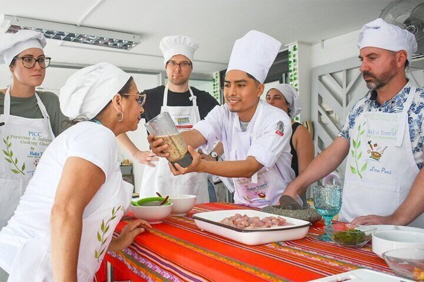 Peruvian Cooking Class, Local Market Tour & Exotic Fruit Tasting