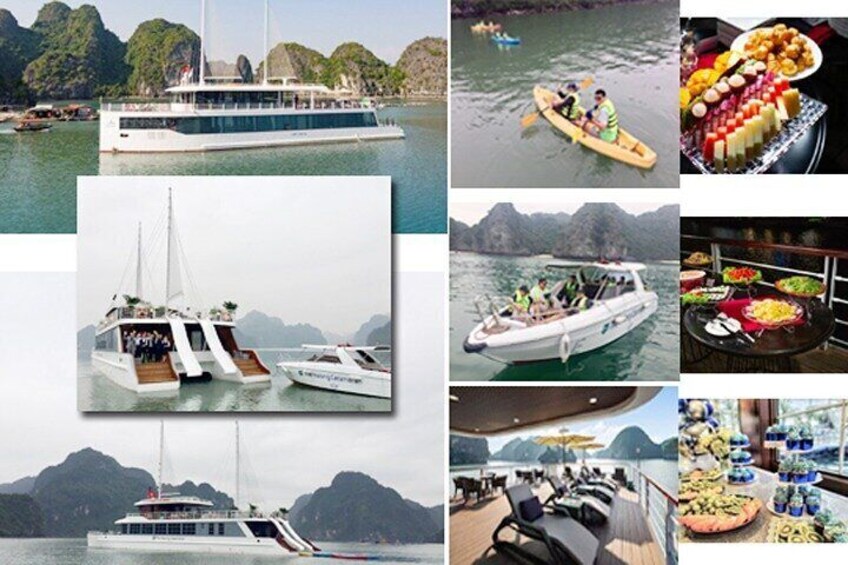 Full day Halong via HIGHWAY EXPRESS-Sung Sot cave, TiTop island, all inclusions