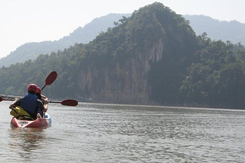 Full day / Half Day Kayaking and Pak Ou Caves with optional sunset cruise