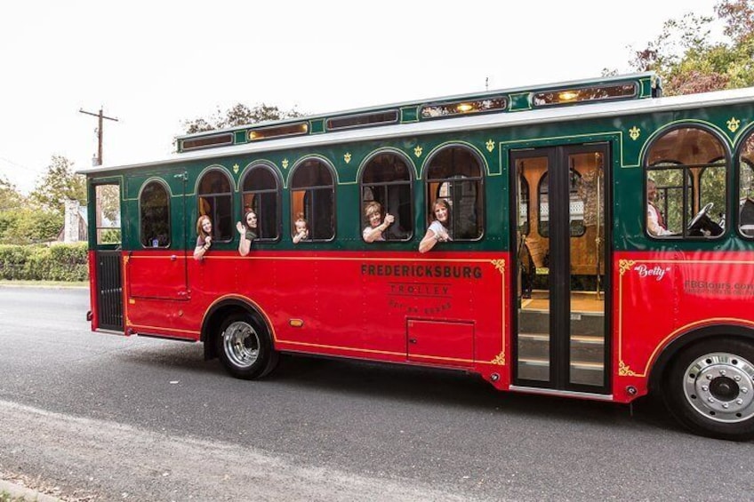 Tour the Town in a Trolley!