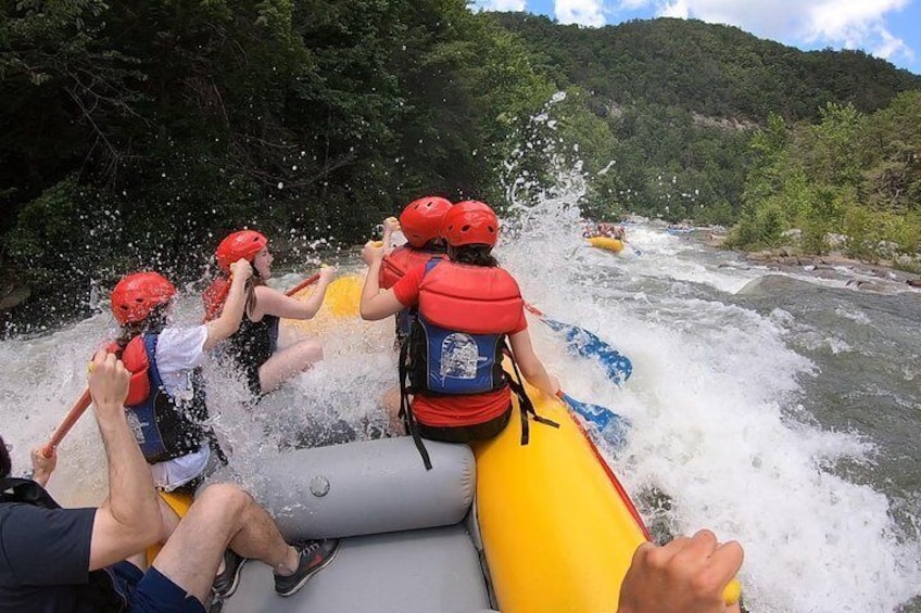 Tablesaw Rapid on the Middle Ocoee River