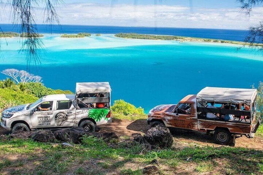 Tupuna Safari Bora Bora 4x4 jeep Tours Mount Popoti