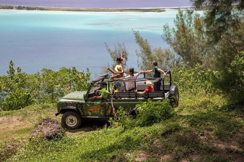 Tupuna Safari Bora Bora 4x4 jeep Tours Mount Popoti