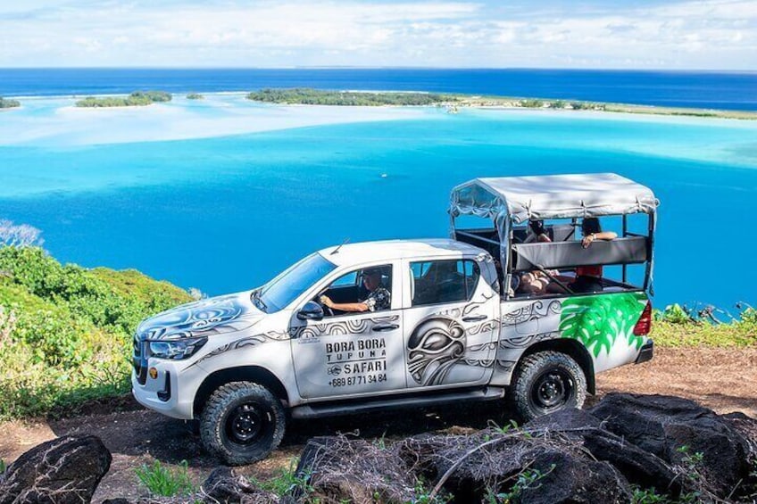  Bora Bora Half Day 4X4 Island Safari Tours