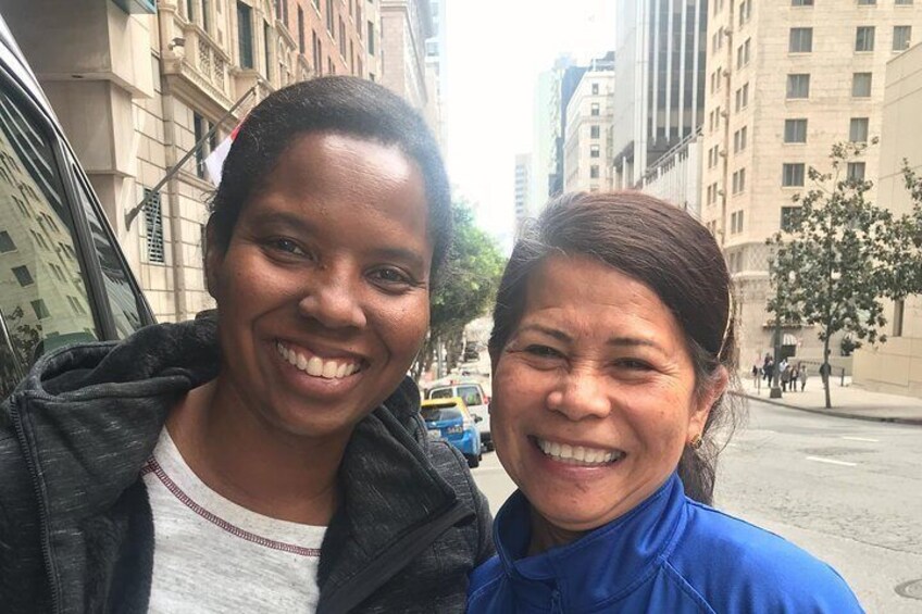  World Cup Champion Goalkeeper Brianna Scurry on our Grand City Tour.
