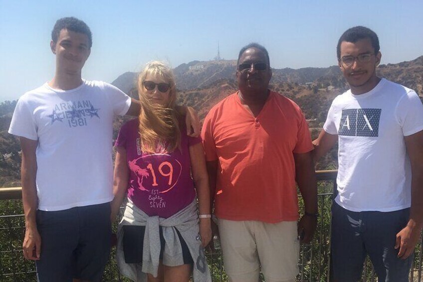 Great family in Griffith Park