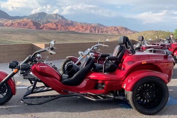 Red Rock Canyon on a Motorcycle Trike