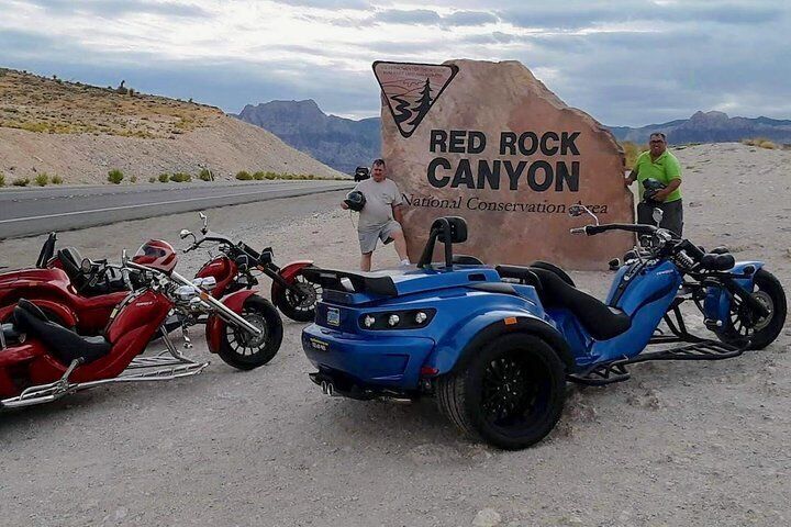 Red Rock Canyon on a Motorcycle Trike