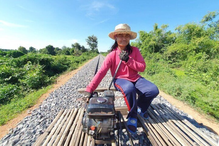 Bamboo Train Rider