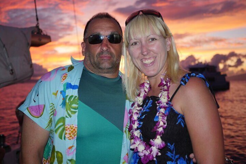 Champagne Sunset Sail from Lahaina Harbor