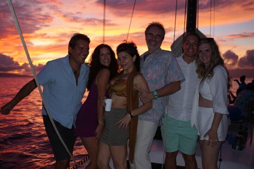 Champagne Sunset Sail from Lahaina Harbor