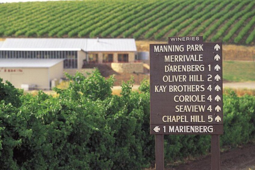 Wineries in McLaren Vale