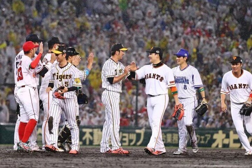 Baseball ! Yomiuri Giants at Tokyo Dome