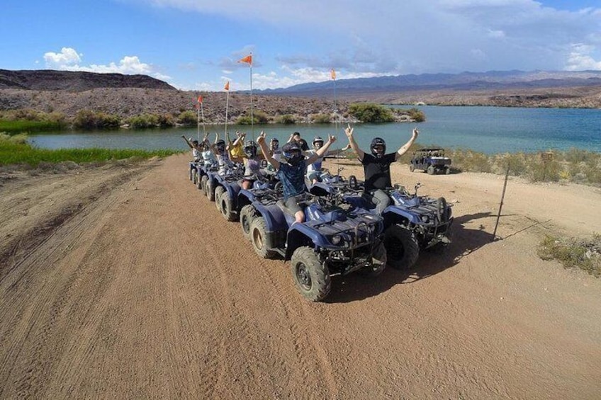 ATV Tour of Lake Mead and Colorado River from Las Vegas