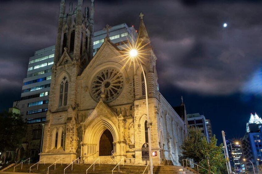 St.Mary's Cathedral - Austin Ghosts - Walking Ghost Tour