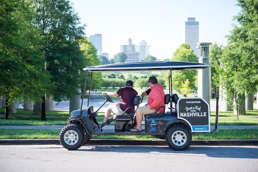Explore the City of Nashville Tour by Golf Cart