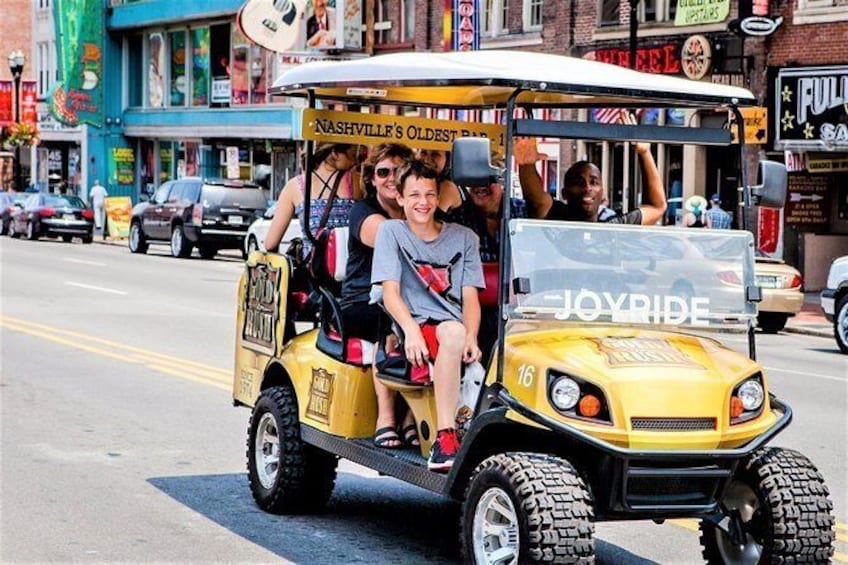 Explore the City of Nashville by Golf Cart