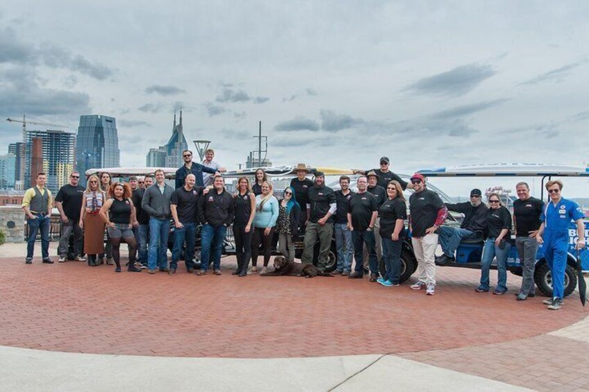 Explore the City of Nashville Tour by Golf Cart