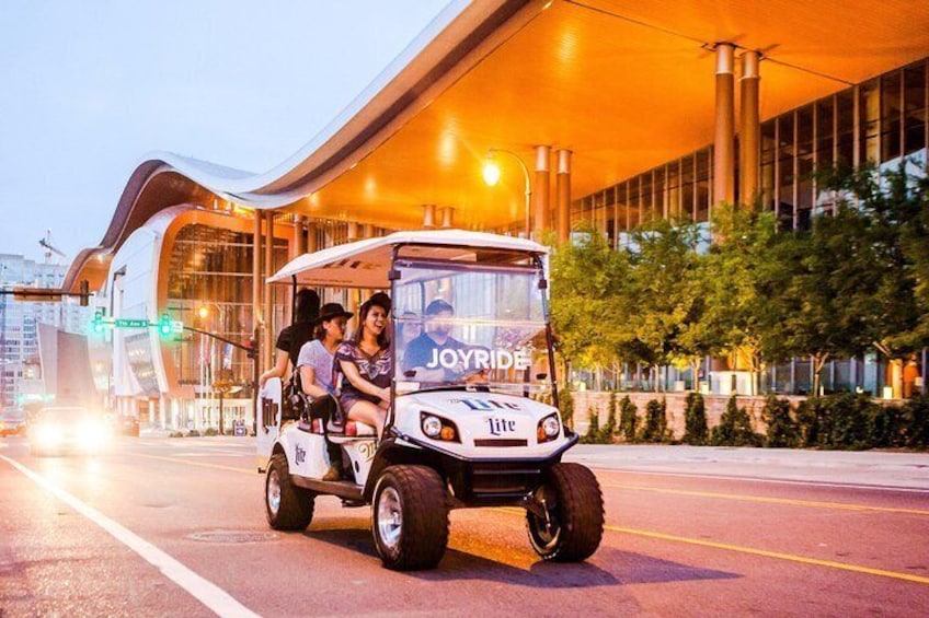 Downtown Nashville Shopping Tour by Golf Cart