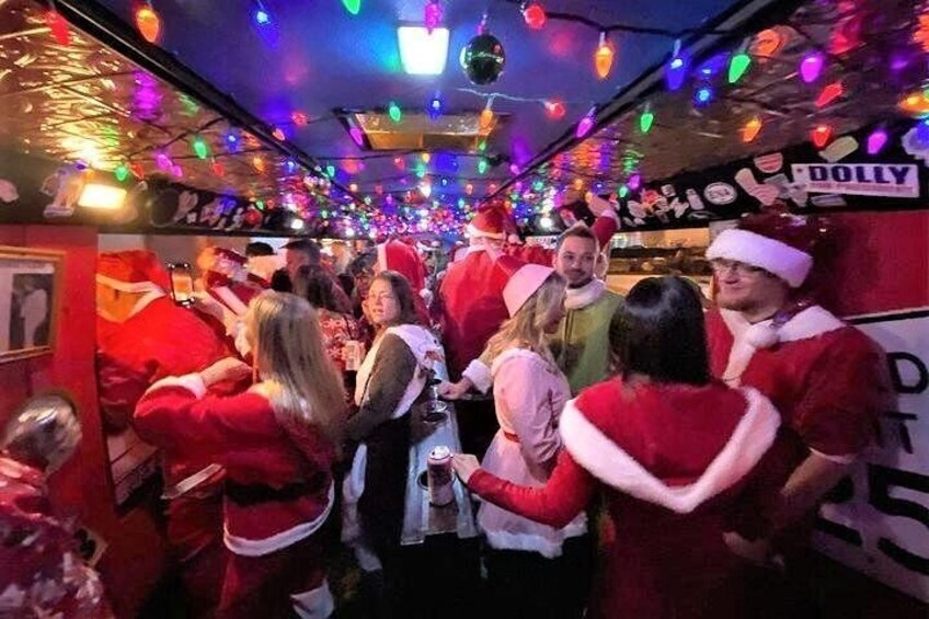 Nashville Public Party Bus Experience with Bartender and DJ