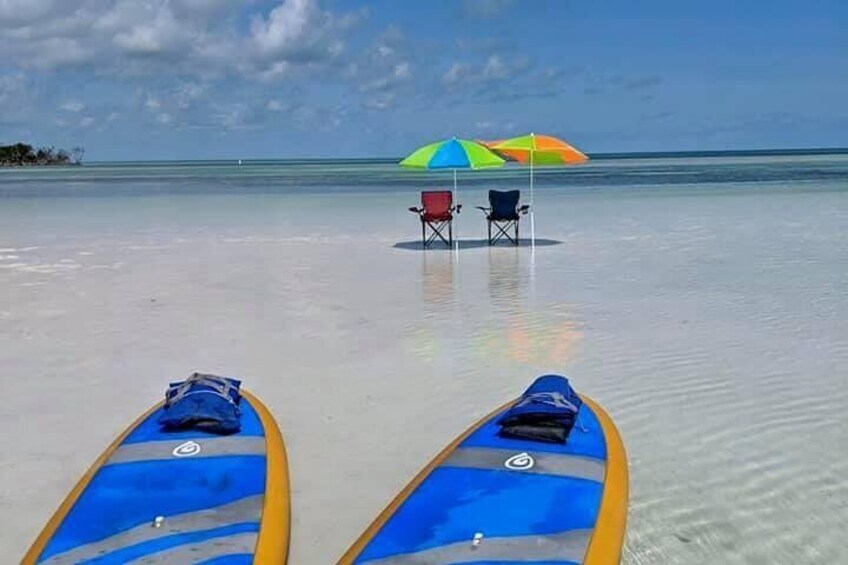 Small-Group Paddle and Sand Bar Adventure through Back Country