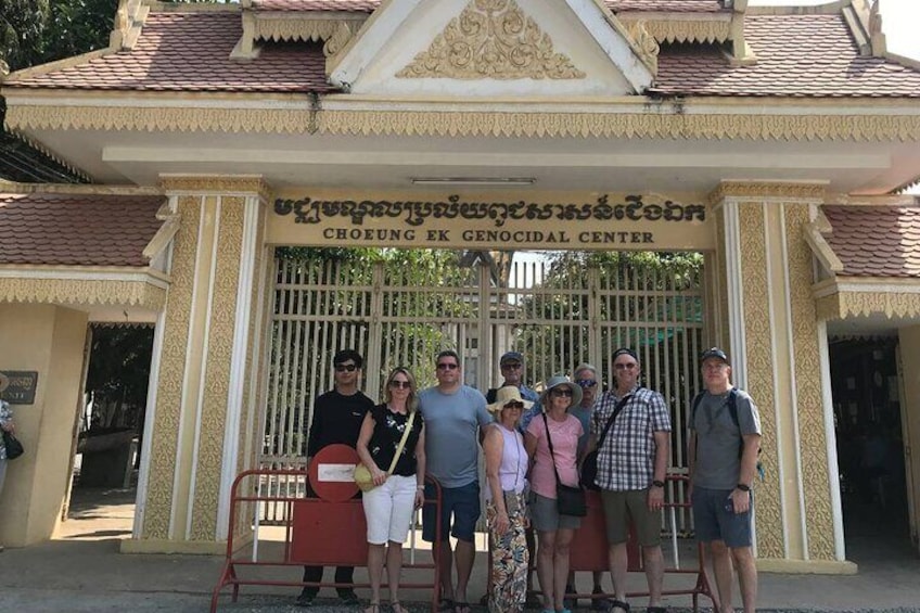 Killing field and Toul Sleng genocide museum Tour