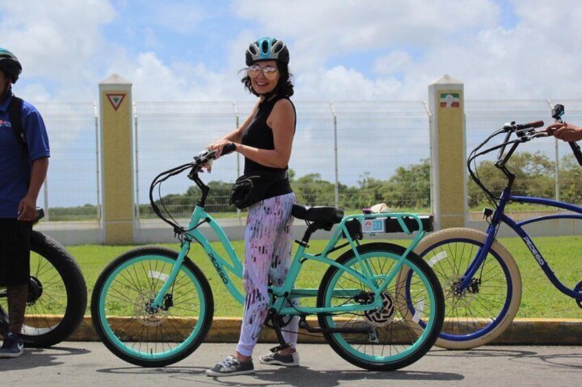 E-Bike City Tour though Cozumel & Taco Tasting Tour