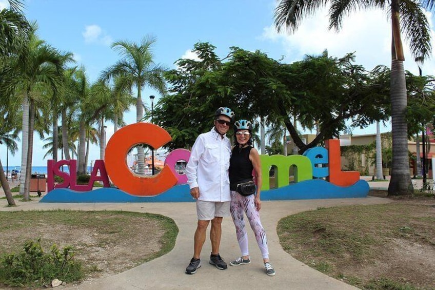 E-Bike City Tour though Cozumel & Taco Tasting Tour