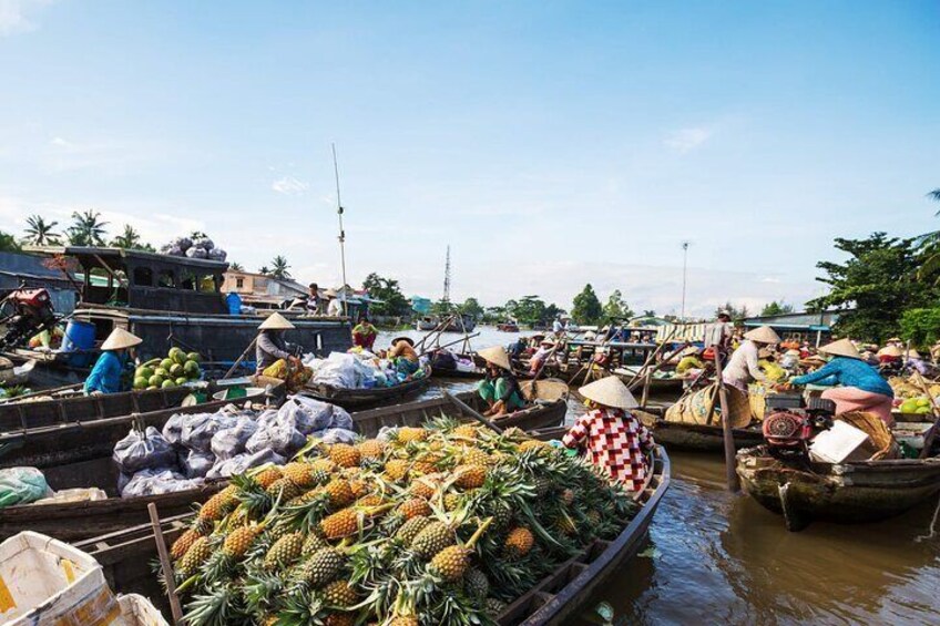 Mekong Delta & Cai Rang Floating Market 2-Day Tour from HCM City