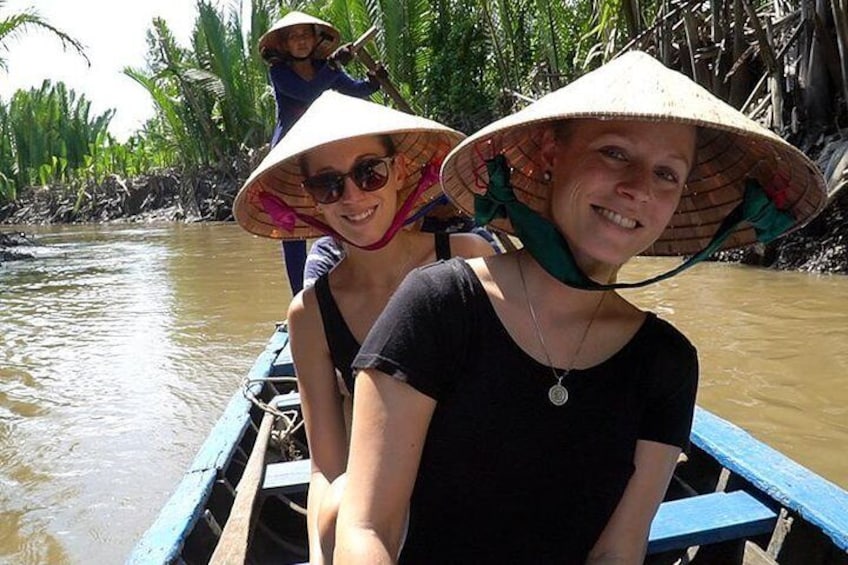 Mekong Delta Tour with Vinh Trang Pagoda, Rowing Boat Trip & Local Lunch