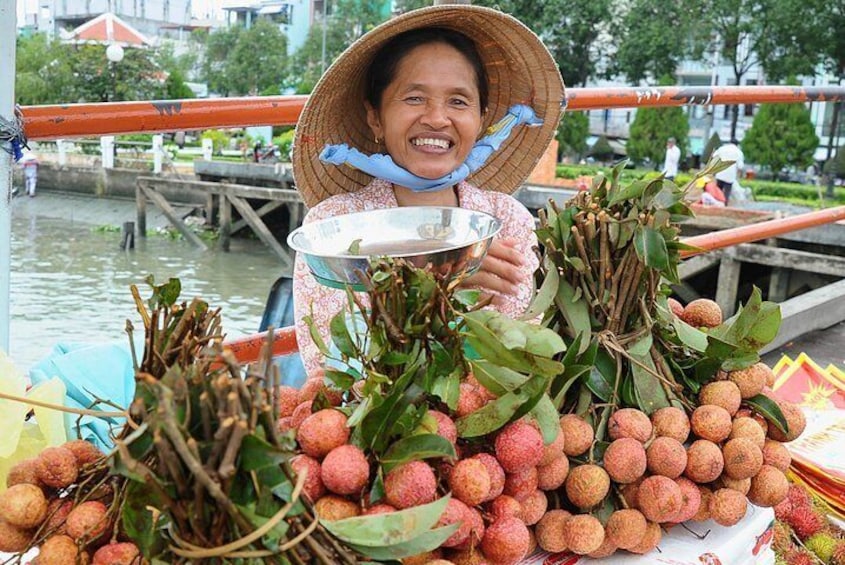 Mekong Delta Guided Tour from Ho Chi Minh city with Vinh Trang Pagoda & Lunch