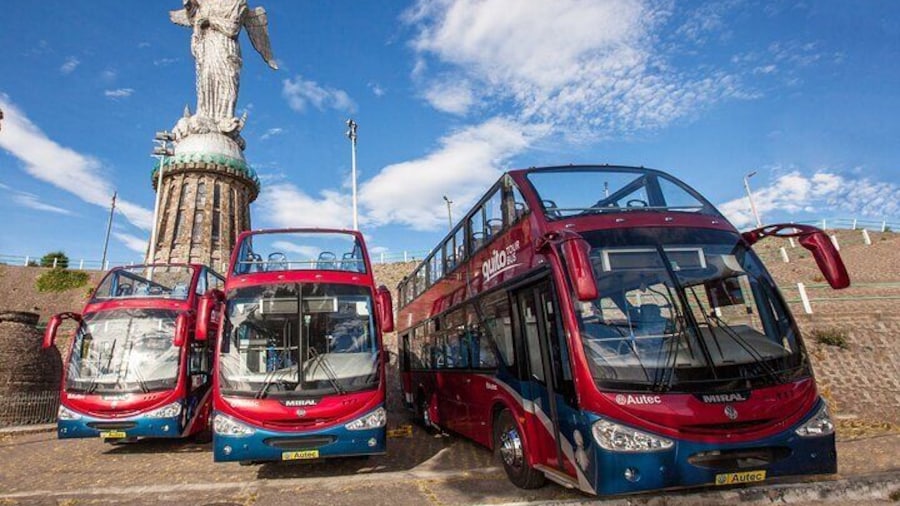 Quito City Tour Double Decker Bus
