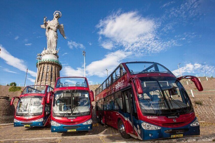 Quito City Tour Double Decker Bus