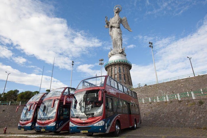 quito city tour double decker bus
