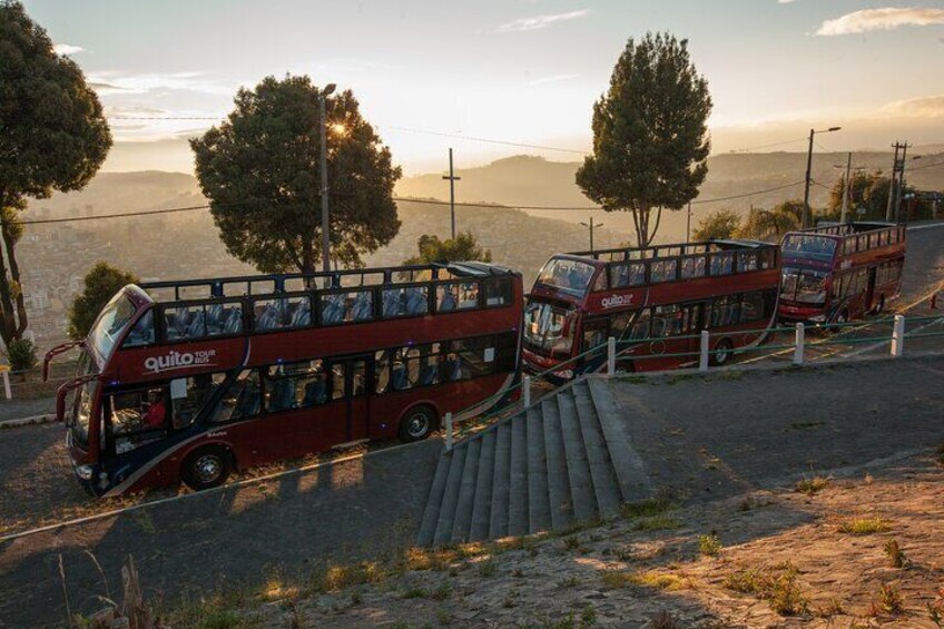 Quito City Tour Double Decker Bus