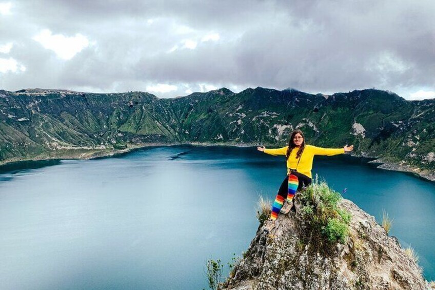 Quilotoa Full Day Tour from Quito with entrances, small groups