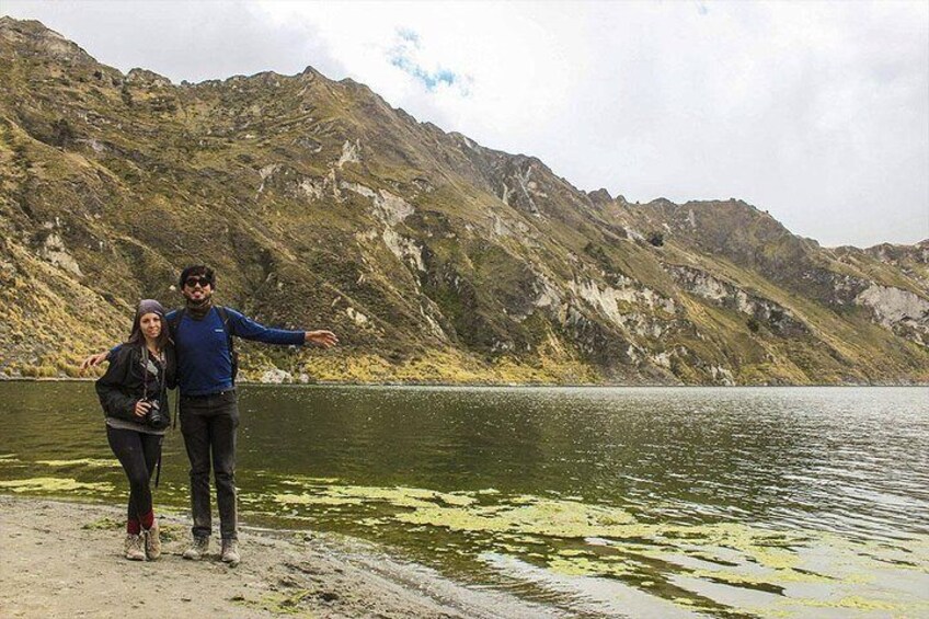 Quilotoa Lagoon