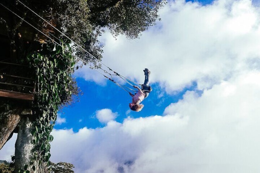 The Swing at the End of the World in Baños