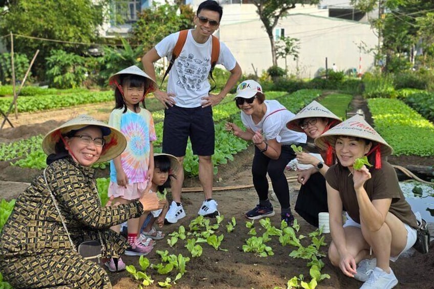 Home Cooking Class: Market, Garden, cooking and foot massage