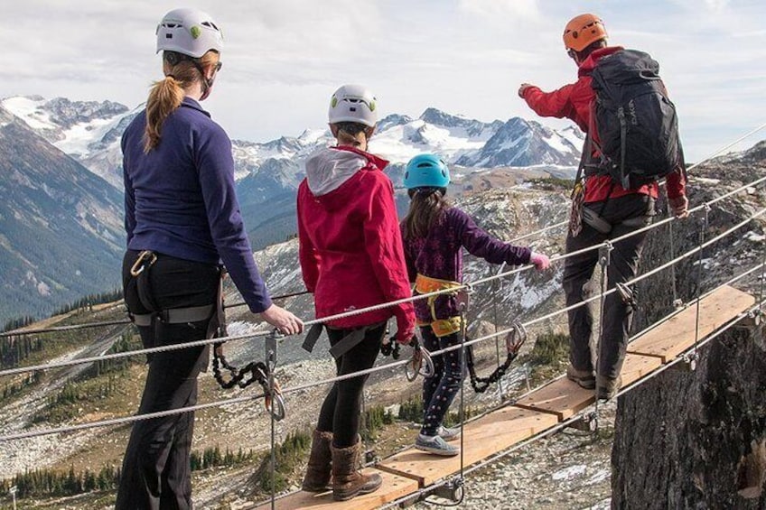 Sky Walk high above Whistler