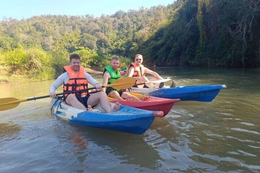 Full-Day Leisure River Kayaking into Mae Taeng Forest Reserve from Chiang Mai