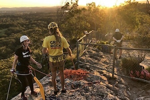 Sunset Abseiling