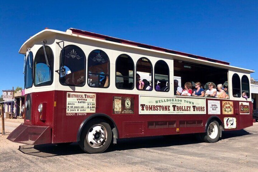 Tombstone Trolley Historical Tour