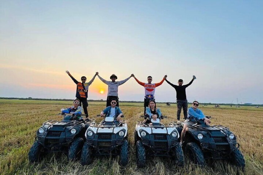 Siem Reap Quad Bike Countryside Tour for 4 hours Driving
