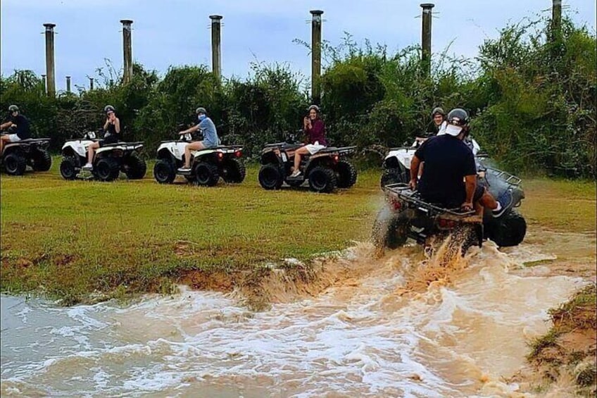 Siem Reap Quad Bike Countryside Tour for 4 hours Driving