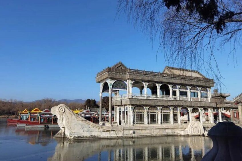 Marble boat in the Summer Palace 