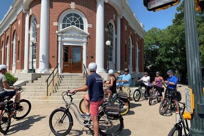 Ride an electric bicycle for a Historical Tour in Aiken