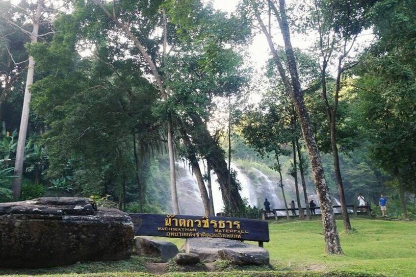 Doi Inthanon National Park, Waterfall and Royal Project from Chiang Mai